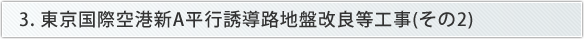 3. 東京国際空港新A平行誘導路地盤改良等工事(その2)